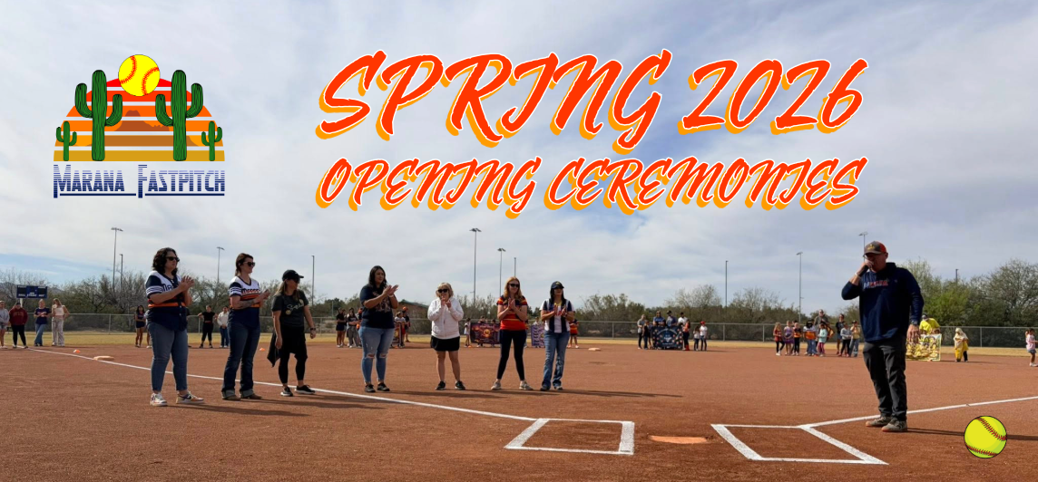 Marana Fastpitch Opening Ceremonies 